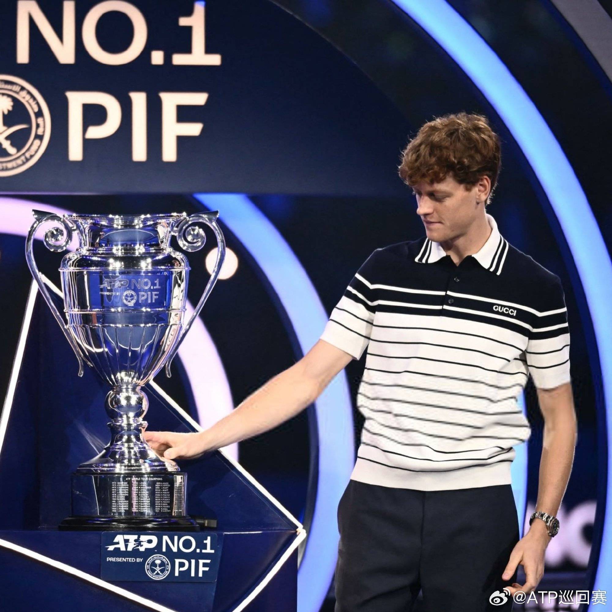 拉沃尔杯横扫ATP总决赛，辛纳刷新纪录