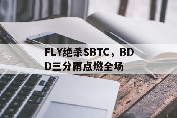 FLY绝杀SBTC，BDD三分雨点燃全场